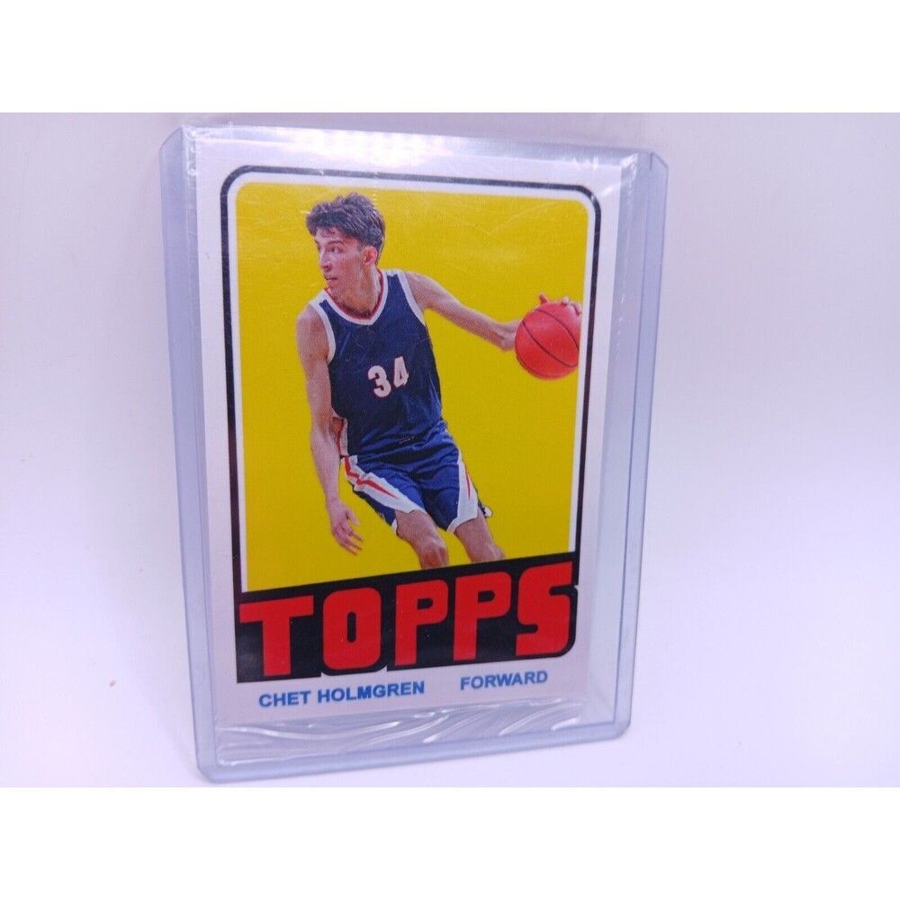 Chet Holmgren 2023 Topps X Chase Trading Card # C2